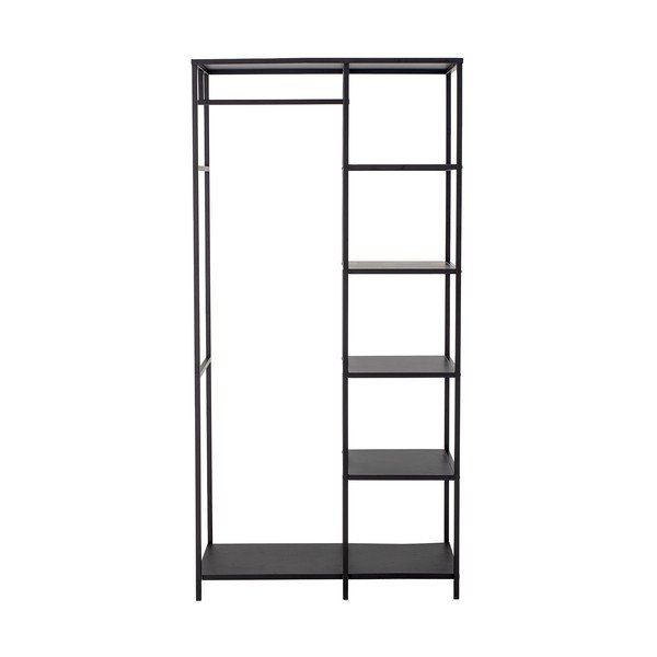 Juodos spalvos iš metalo drabužių kabykla 90x183x40 cm Valde – Bloomingville-image-4