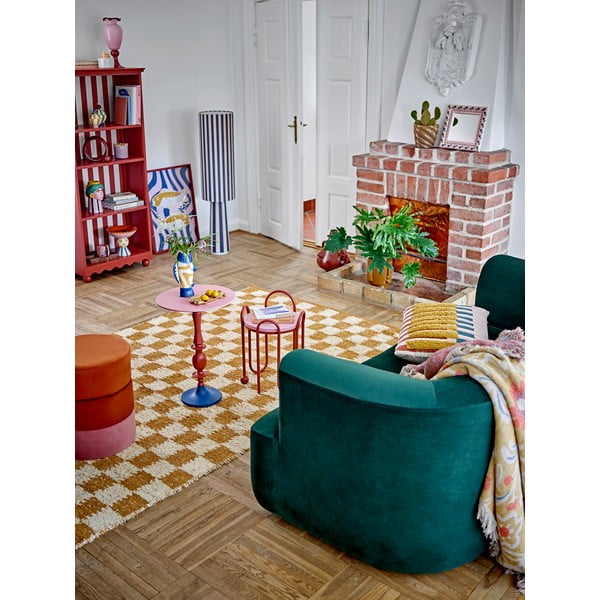 Iš aliuminio apvalios formos šoninis stalas ø 37,5 cm Annan – Bloomingville-image-3