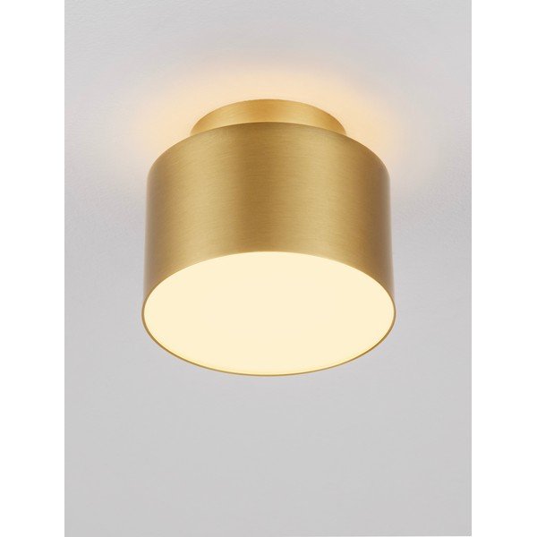 Auksinės spalvos iš aliuminio lubinis šviestuvas LED Ozen – Nova Luce-image-1