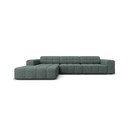 Kampinė sofa turkio spalvos (su kairiuoju kampu) Chicago – Cosmopolitan Design