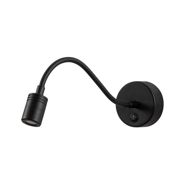 Sieninė lempa juodos spalvos LED Reading – Opviq lights