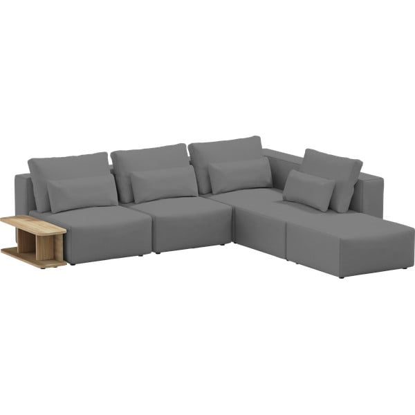 Kampinė sofa pilkos spalvos (kintama) Riposo Ottimo – Sit Sit