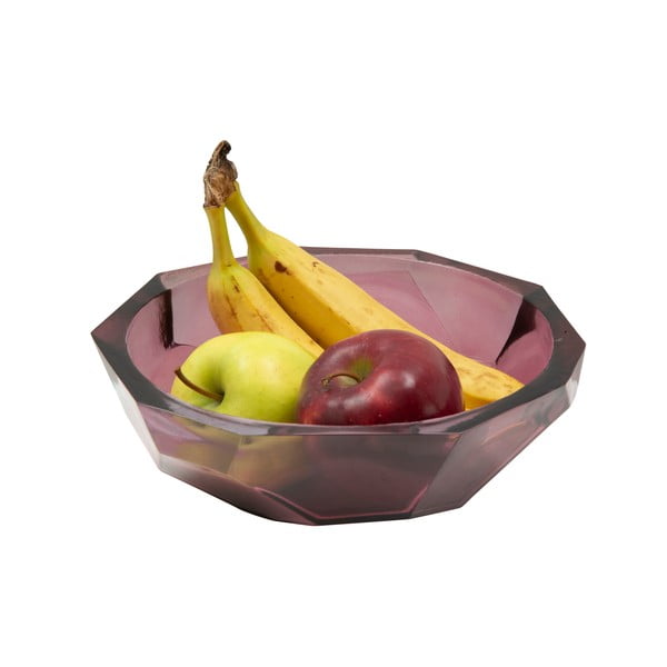 Rožinis perdirbto stiklo dubuo Mauro Ferretti Stone, ø 25 cm-image-4