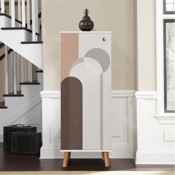 Spintelė baltos spalvos 50x135 cm Vegas – Kalune Design-image-4