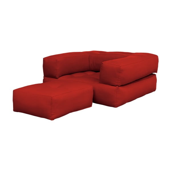 Kintamas fotelis "Karup Cube Red-image-2