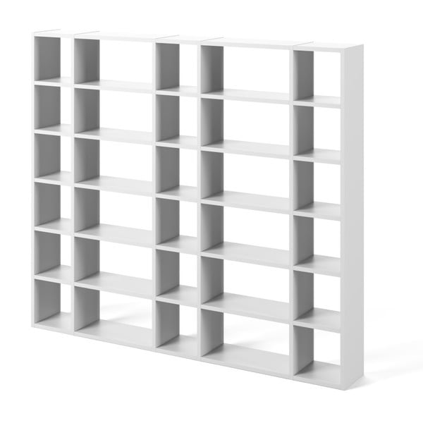 TemaHome Pombal balta knygų spinta, aukštis 224 cm-image-1