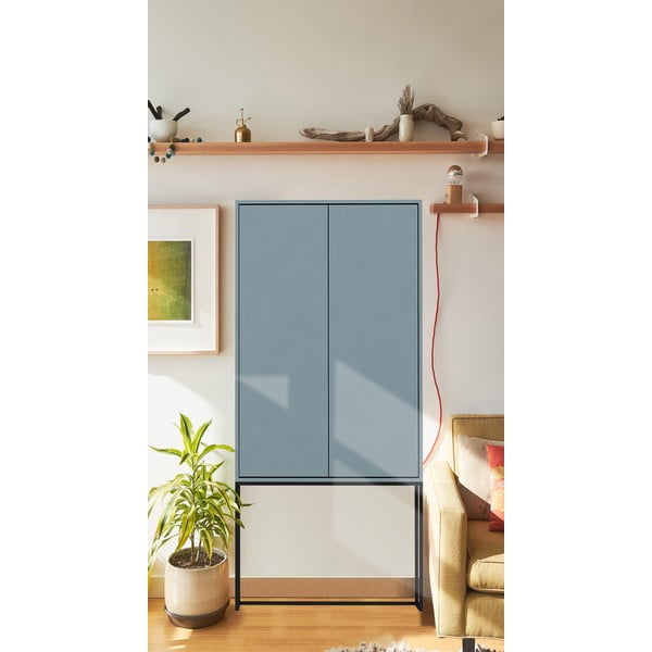 Spintelė šviesiai mėlynos spalvos 75x164,5 cm Lennon – Really Nice Things-image-3