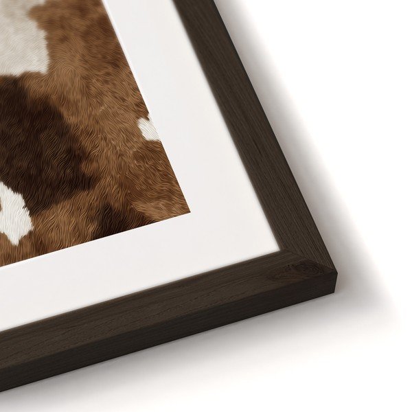 Spausdintas paveikslas su rėmeliu 30x40 cm Cowhide – Styler-image-4