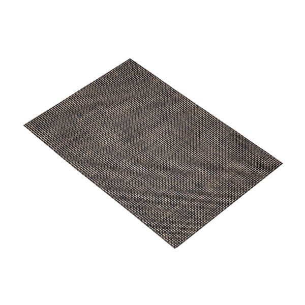 Tamsiai rudas kilimėlis su atspindžiais "Kitchen Craft Woven Metallic