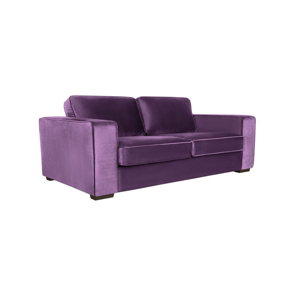 Violetinė trijų vietų sofa Cosmopolitan Design Denver