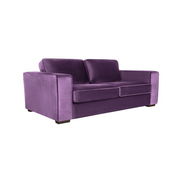 Violetinė trijų vietų sofa Cosmopolitan Design Denver