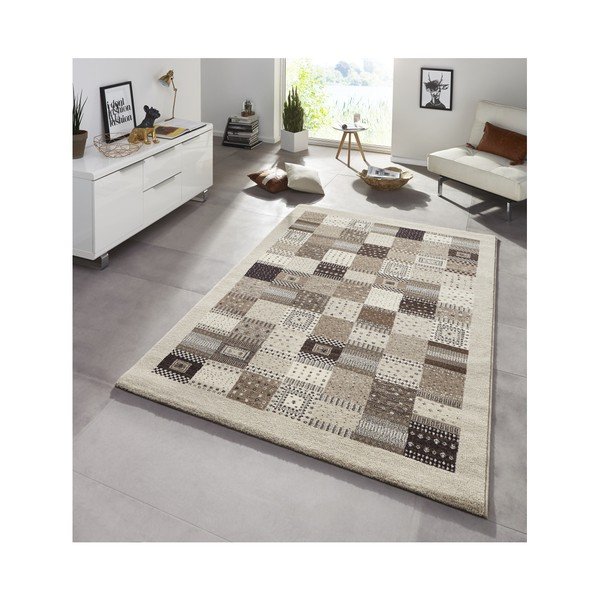 Smėlio spalvos kilimas Schöngeist & Petersen Diamond, 200x290 cm-image-2