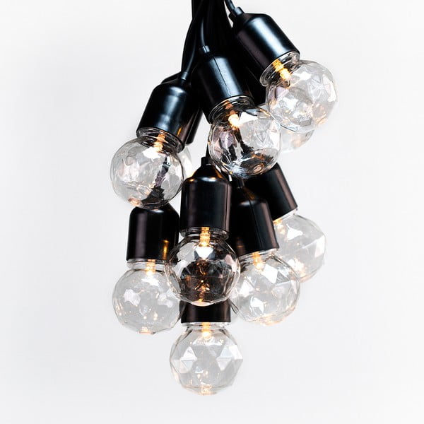 LED lempučių girliandos prailginimas DecoKing Indrustrial Bulb, 10 lempučių, ilgis 3 m