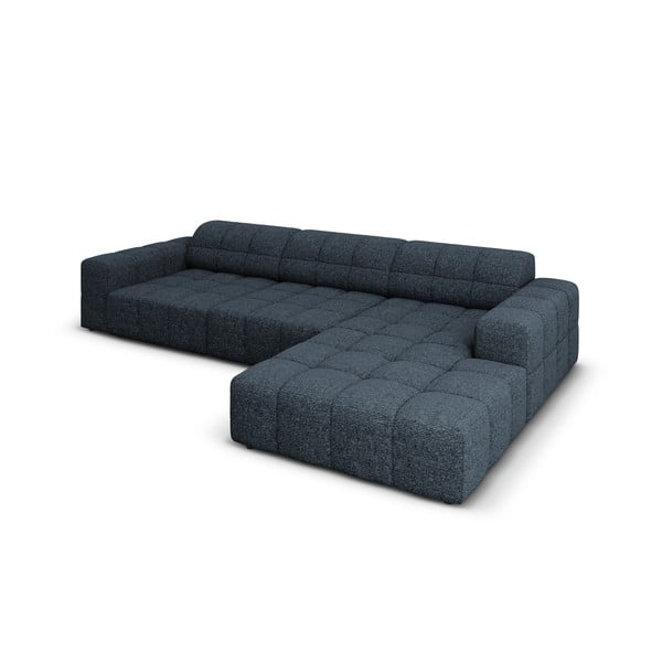 Kampinė sofa mėlynos spalvos (su dešiniuoju kampu) Chicago – Cosmopolitan Design-image-4
