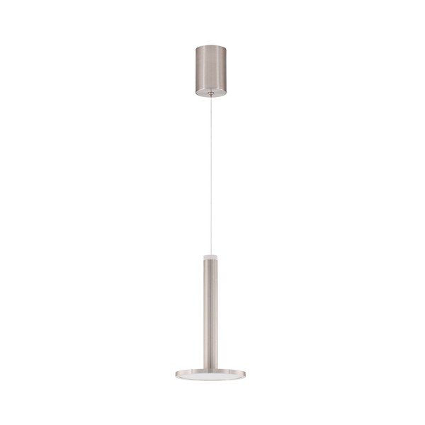 Matinės sidabrinės spalvos iš metalo kabantis šviestuvas LED ø 15 cm Palencia – Nova Luce