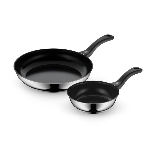 Keptuvės iš nerūdijančio plieno 2 vnt. su keramine danga ø 28 cm Devil – WMF