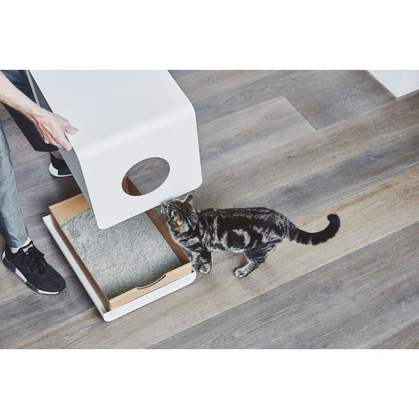 Kačių kraikas baltos spalvos 41x54,5 cm Sito White – MiaCara-image-1