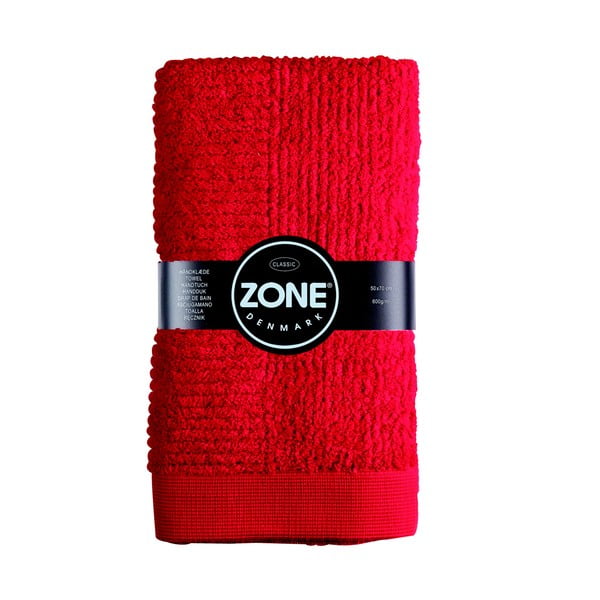 Zoninis rankšluostis, 70x50 cm, raudonas
