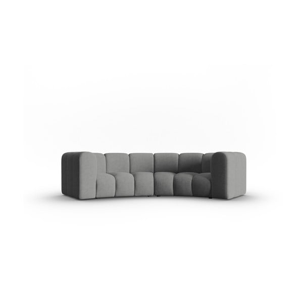 Sofa pilkos spalvos 322 cm Lupine – Micadoni Home