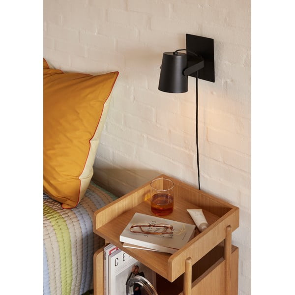 Sieninė lempa juodos spalvos Ardent – Hübsch-image-1