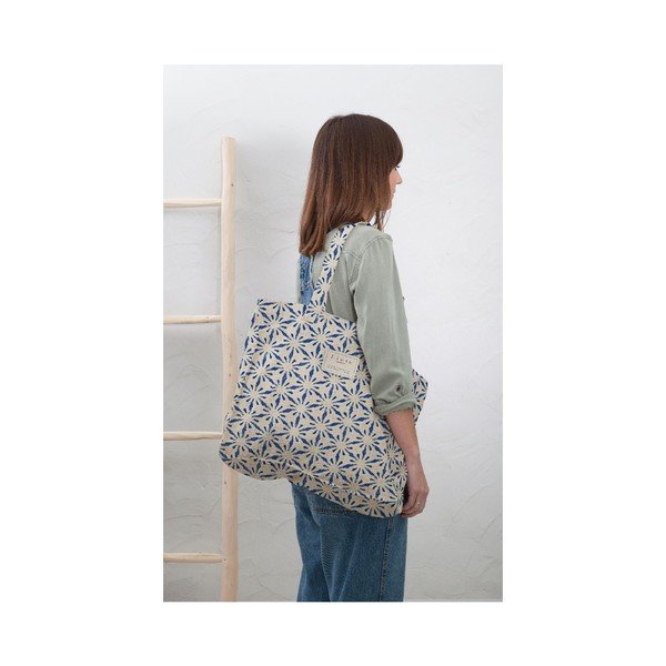 Lininis krepšys Really Nice Things Etnical, plotis 42 cm-image-1