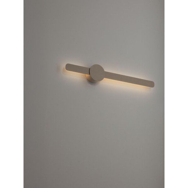 Pilkai smėlinės spalvos iš aliuminio sieninė lempa LED Norei – Nova Luce-image-2