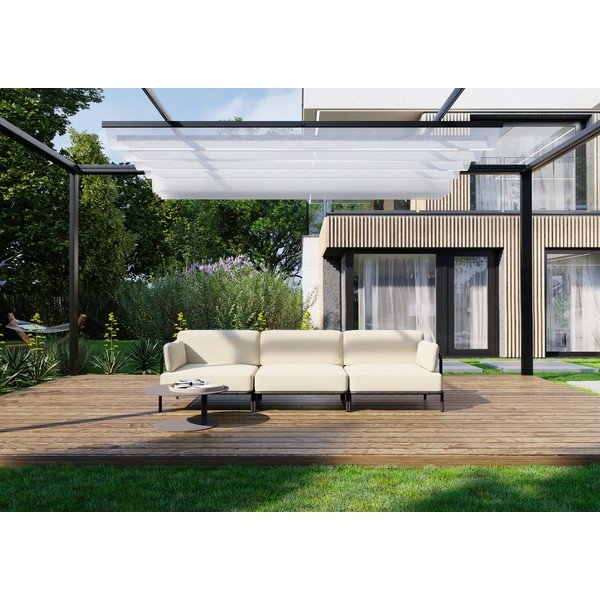 Sodo modulinė sofa smėlio spalvos 234 cm Salve – Sit Sit-image-4