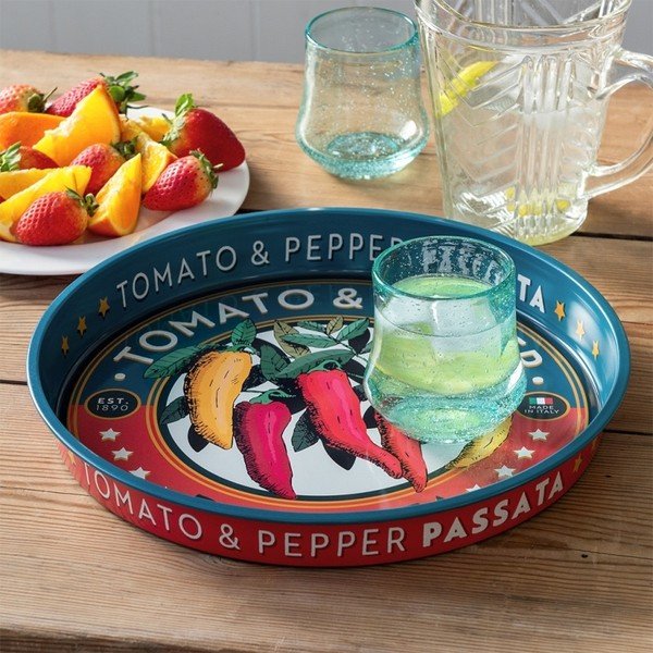Iš metalo padėklas ø 33 cm Passata – Rex London-image-1