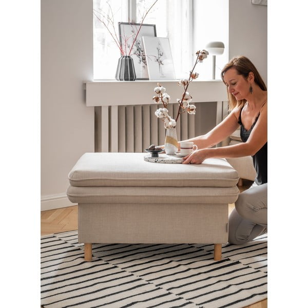 Taburetė smėlio spalvos Simon – Miuform-image-2