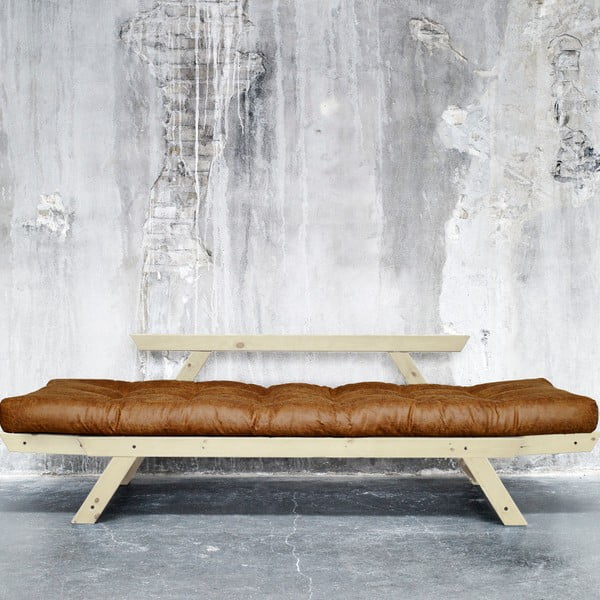Sofa "Karup Vintage Bebop Natural/Cognac-image-2
