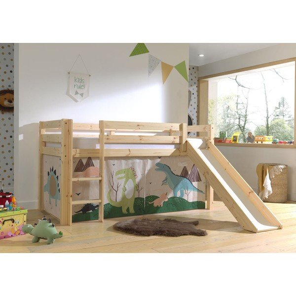 Vaikiškos užuolaidos lovai 4 vnt. 195x75 cm Dino – Vipack-image-3