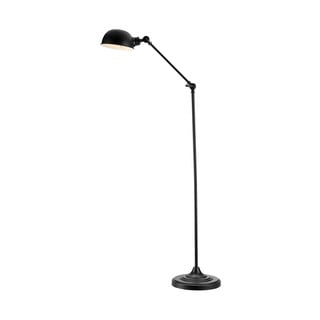 Juodas grindų šviestuvas (aukštis 143 cm) Portland - Markslöjd