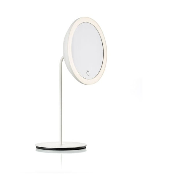 Baltas kosmetinis veidrodis Zone Eve, ø 18 cm