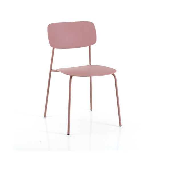 Rožinės spalvos valgomojo kėdės, 2 vnt. Primary - Tomasucci