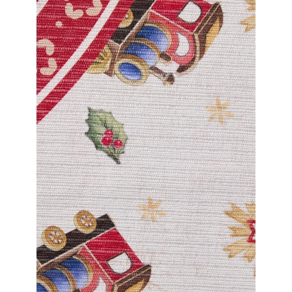 Raudonos spalvos apvalios formos kilimas su Kalėdų motyvu ø 160 cm Toy's Delight Train – Villeroy&Boch-image-4