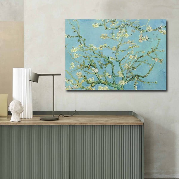 Sieninė reprodukcija ant drobės Vincent Van Gogh Almond Blossom, 100 x 70 cm-image-2