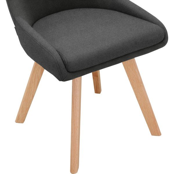 Valgomojo kėdė tamsiai pilkos spalvos Rudi – Støraa-image-4