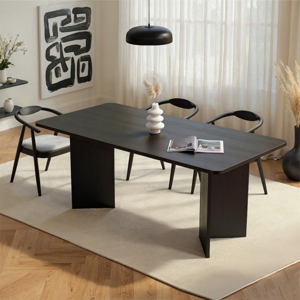 Valgomojo stalas 90x180 cm Linza – Kalune Design-image-2
