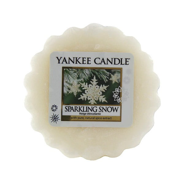 Yankee Candle Sparkling Snow kvapusis vaškas, kvapo trukmė iki 8 valandų