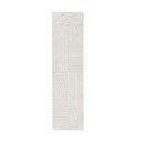 Rankų darbo dramblio kaulo spalvos iš vilnos kilimas 60x230 cm Zen Garden – Flair Rugs
