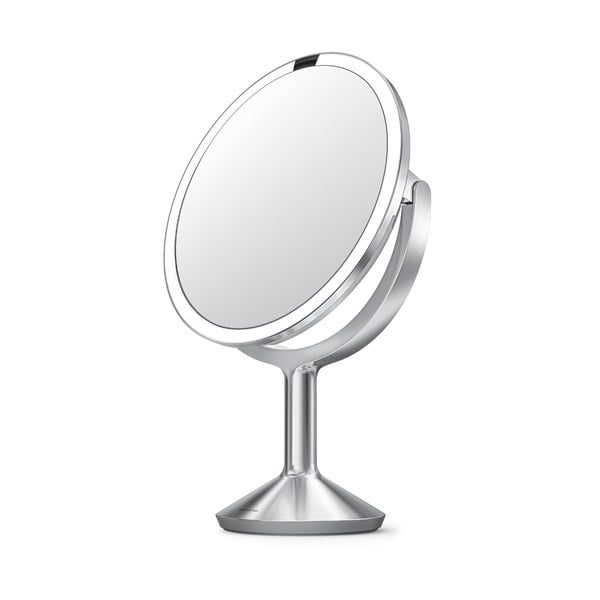 Kosmetinis veidrodis (5x) su apšvietimu/didinantis ø 25 cm Sensor Trio Max – simplehuman-image-4