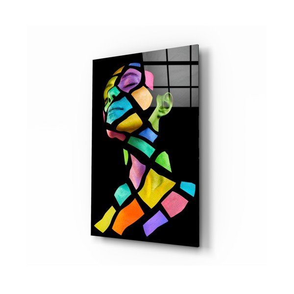 Paveikslas ant stiklo Insigne Colours