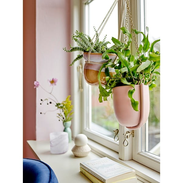 Iš metalo pakabinamas ir sieninis gėlių vazono dangtelis Kati – Bloomingville-image-2