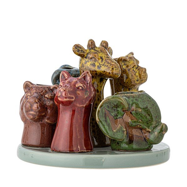 Iš akmens masės vaza (aukštis 10,5 cm) Piero – Bloomingville-image-2