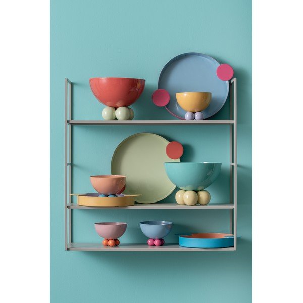 Šviesiai mėlynos spalvos iš geležies mažas dubuo Double Funky – PT LIVING-image-2