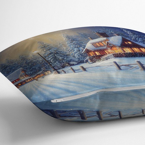 Dekoratyvinis pagalvės užvalkalas su Kalėdų motyvu 43x43 cm – Mila Home-image-1