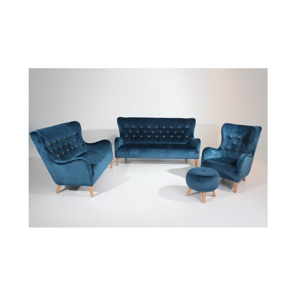 Mėlyna sofa "Max Winzer Medina", 190 cm-image-3