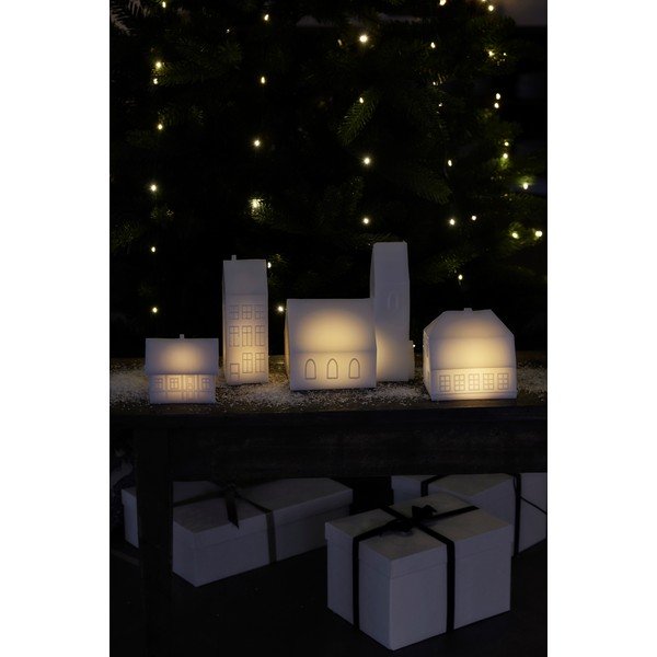 Baltos spalvos šviečianti dekoracija reikia baterijų Copenhagen City Church – Sirius-image-1