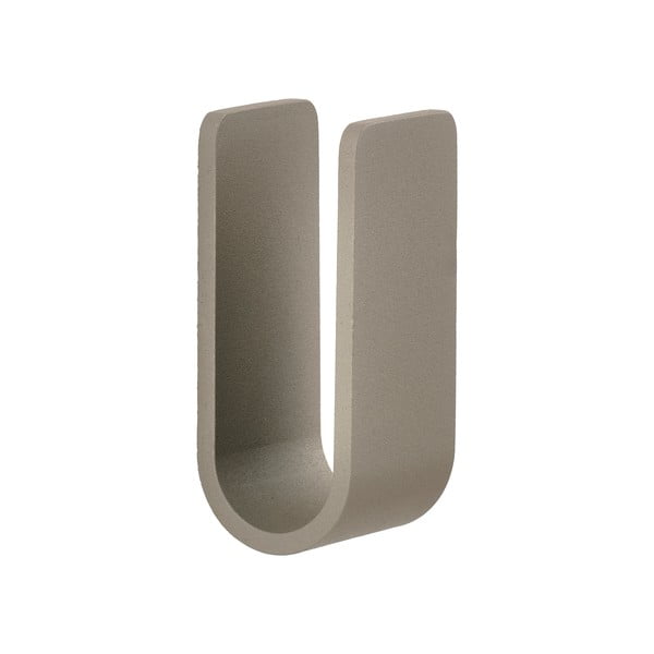 Sieninis taupe spalvos iš metalo kablys Ume – Zone