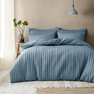 Dvigulė patalynė mėlynos spalvos 200x200 cm Tamba Stripe – Pineapple Elephant